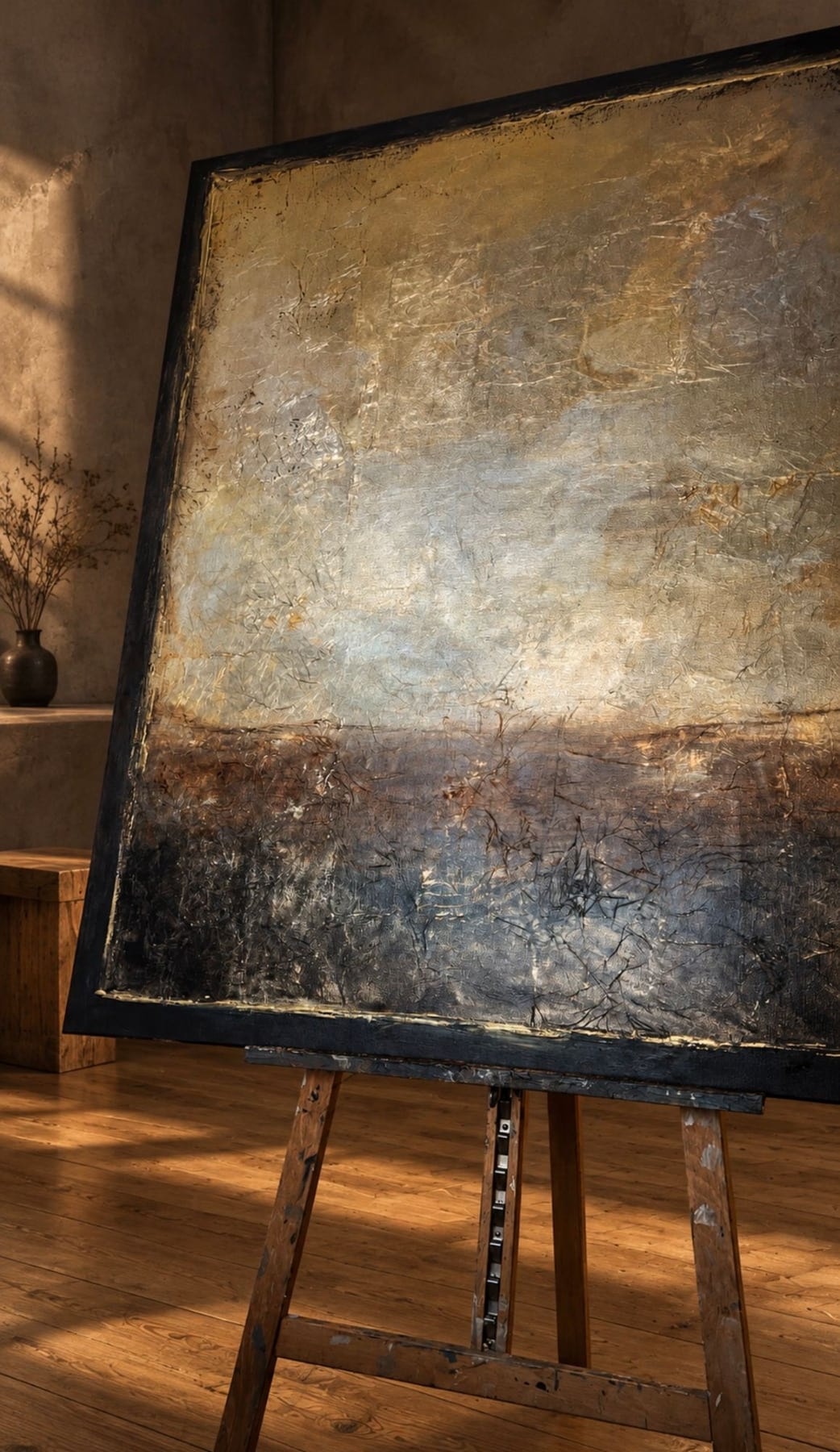 Caelum II — On the easel